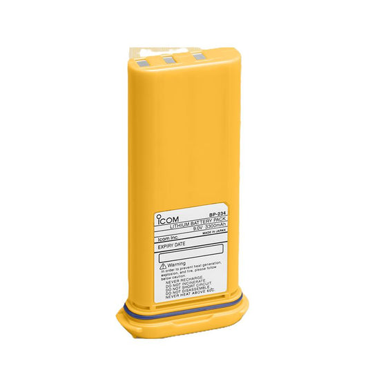 ICOM BP-234 Batería de Litio (no recargable), 9V/3300 mAh. para radios IC-GM1600 Precio + iva