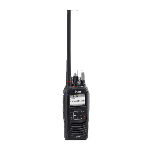 ICOM IC-F3400DS VHF 136–174 MHz 1024CH Digital IDAS™ NXDN dPMR 5W Radio digital Display with simple keypad IDAS™ (Importación directa 6-8 semanas) Precio + iva