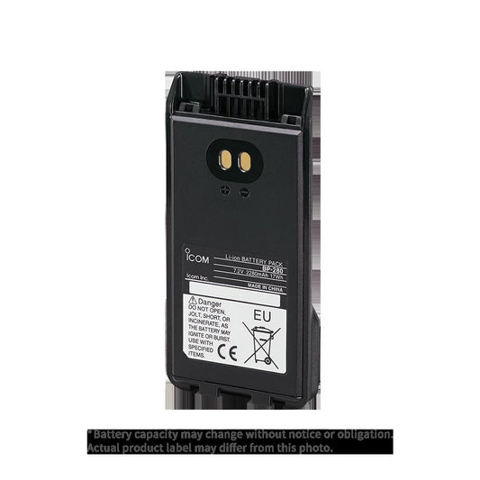 ICOM BP-280 Batería de Li-Ion de 2300mAh (typ), para radios IC-F1100D / 2100D IP67 Precio + iva