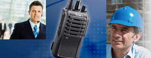 ICOM IC-F4003 UHF2 450–520MHz 16CH 5W Radio analogico de construcción reforzada IP54 y MIL-STD-810 Precio +iva