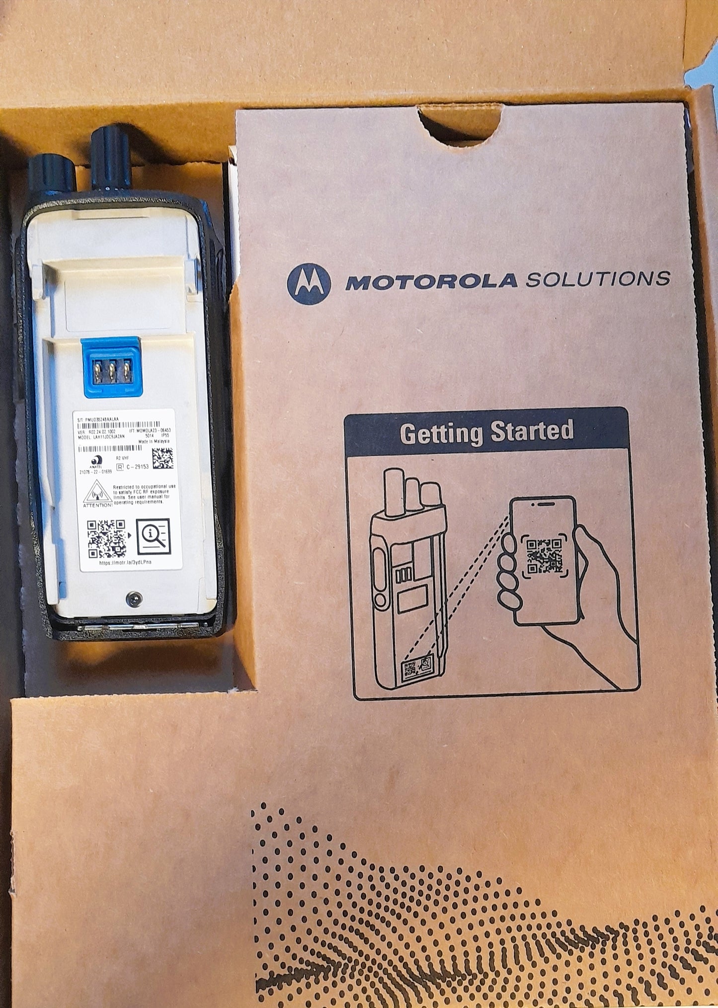 Motorola R2 MOTOTRBO™ UHF 450-527 Mhz 64CH Digital y Analogico 4W Radio portátil NKP Non display ¡Hola, Innovación! Precio +iva