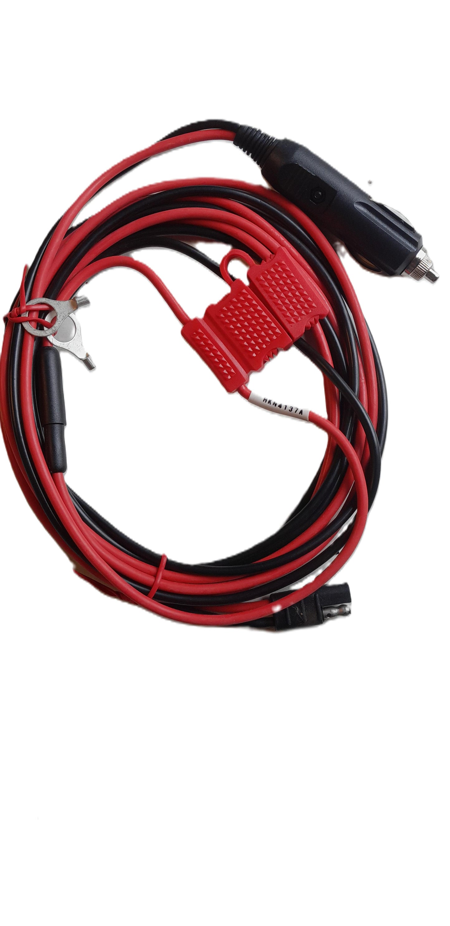 Genérico BE-X-M Cable de alimentación para equipos móviles Motorola con conector de encendedor y fusible Precio + iva