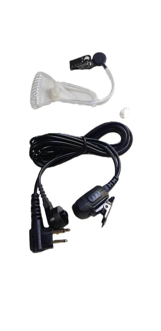 Genérico E-1326PS Auricular con PTT de solapa simple de 1 cable con tubo acústico transparente para Motorola Analógicos EP350MX EP450 R2 DEP250 DEP450 Precio + iva