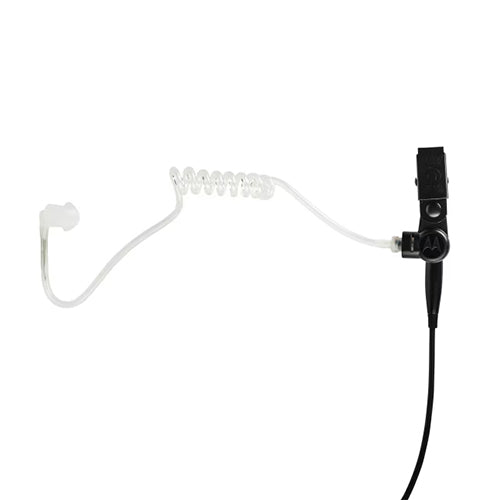 Motorola PMLN6530 Kit de vigilancia de 2 cables con tubo traslúcido compatible EP350/EP350MX/EP450/DEP450/R2 Vertex Standard VX80 Mag One A8 Precio + iva