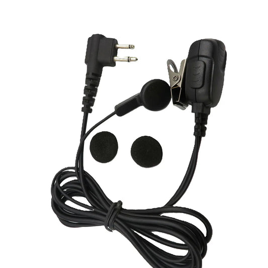 Genérico E-1326-MS Auricular con PTT de solapa simple de 1 cable para Motorola R2 EP450 EP350/350MX DEP450 VX80 Analógicos Wings WP-67 Precio + iva