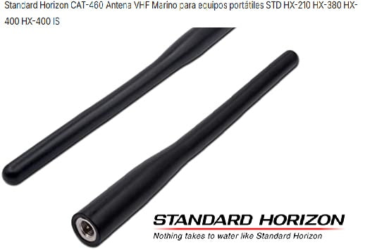Standard Horizon CAT-460 Antena VHF Marino para equipos portátiles STD HX-210 HX-380 HX-400 HX-400 IS Precio + iva