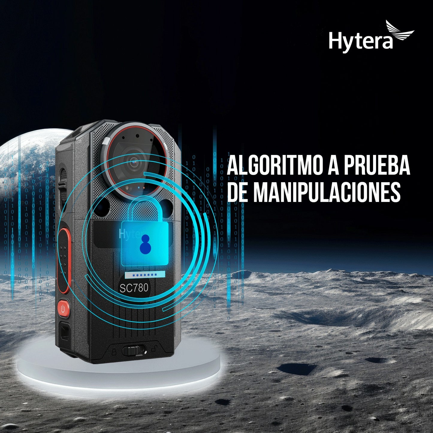 Hytera SC780 Bodycam 4G LTE y Radio PoC ptt sobre celular ideal para nueva ley de seguridad 21659 sobre guardias y vigilantes matriz de riesgo medio alto Precio + iva