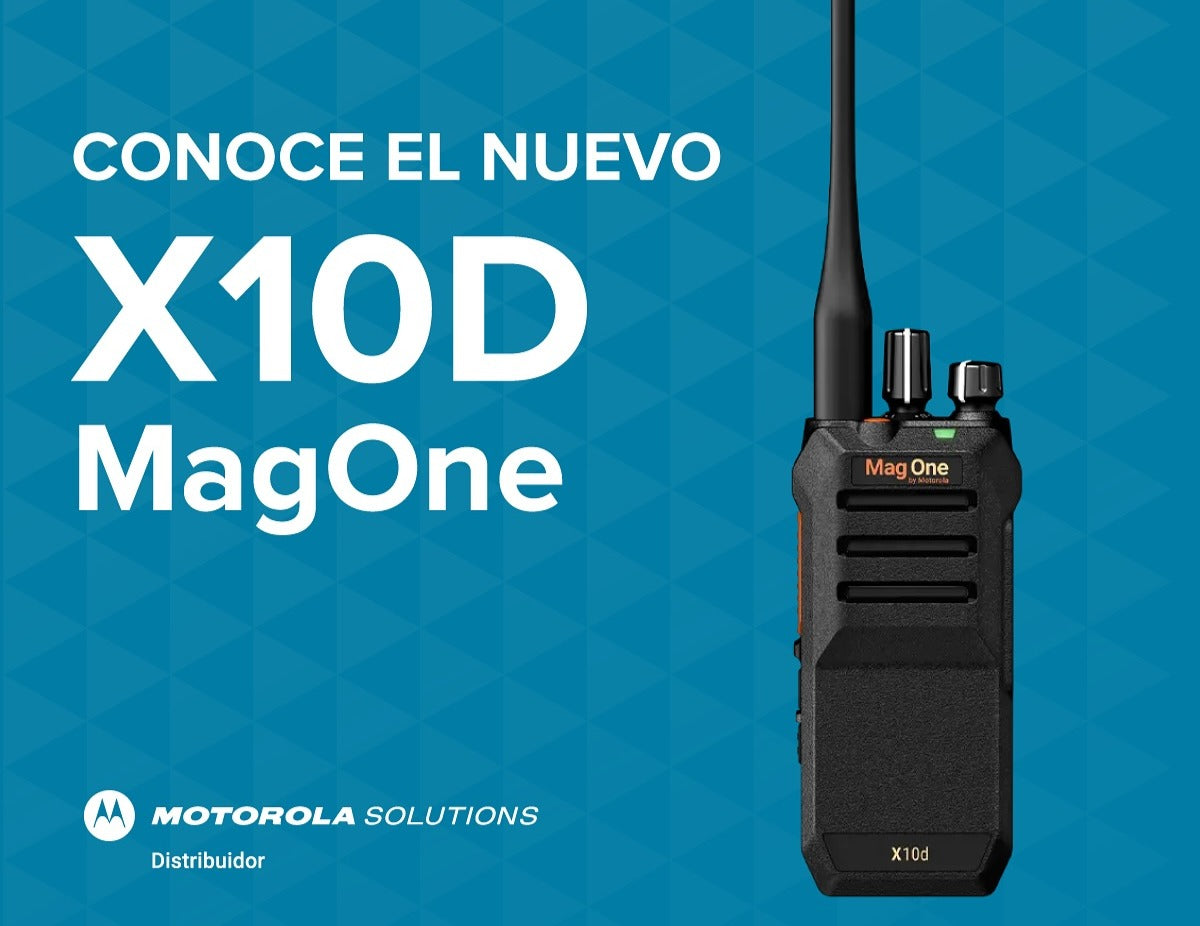 MagOne X10d VHF 136-174 MHz 64CH Digital y Analogico 5W Rádio Portátil Digital DMR Tier II y Analogico Diseñado para el vertiginoso mundo empresarial Precio+iva