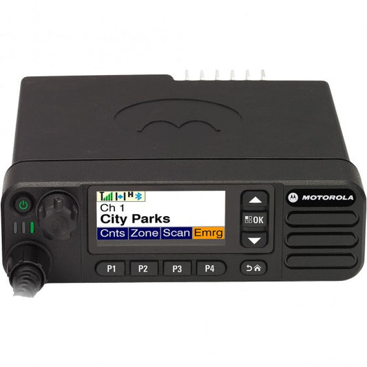 Motorola DGM™5500e MOTOTRBO™ VHF 136-174 Mhz 1000CH Digital y Analogico 25W Radio móvil digital ¡Conéctate con el Motorola MOTOTRBO DGM5500e! Precio +iva