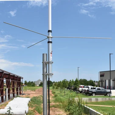 Tram® 1481 Antena de 3 secciones, 200 vatios, conector UHF SO-239 de 50 ohmios,base colineal fibra de vidrio doble banda VHF 144-148/ UHF450-450 MHz (Embalaje reforzado) Precio + iva