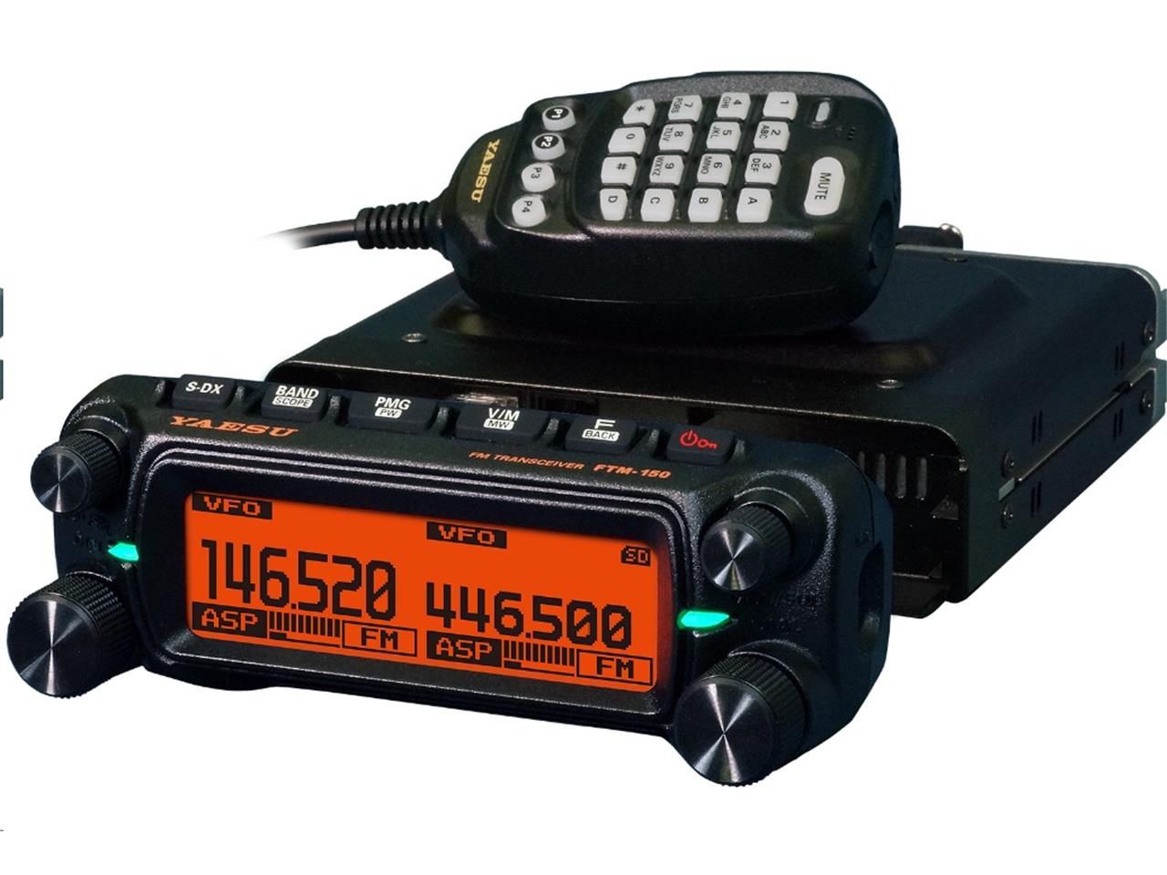 Yaesu FTM-150R Radio móvil FM de banda dual de 55/50 W y 144/430 MHz con el nuevo procesador de señal digital de audio y Super-DX en evolución Precio + iva