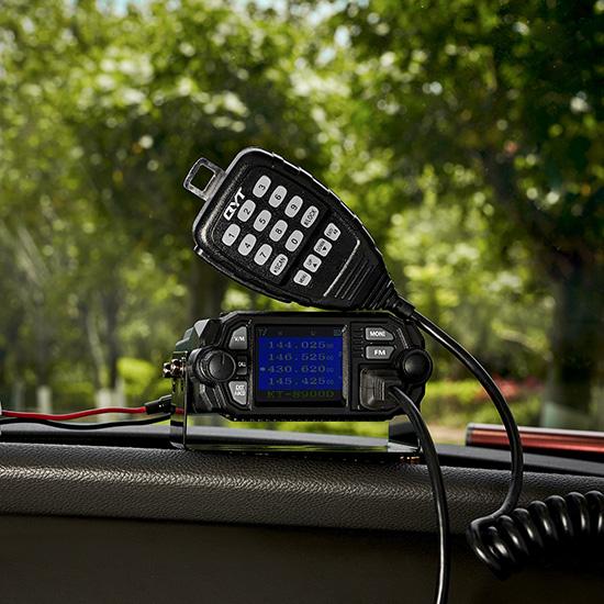 QYT KT-8900D UHF 400-480/VHF 136-174 Mhz 200CH Analogico 25W Radio Móvil o Base Dual band Precio + iva