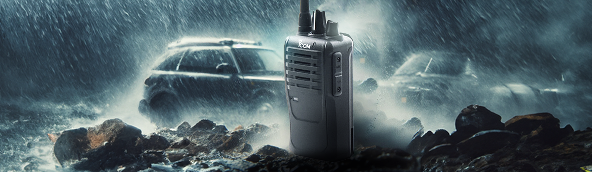 ICOM IC-F4003 UHF2 450–520MHz 16CH 5W Radio analogico de construcción reforzada IP54 y MIL-STD-810 Precio +iva