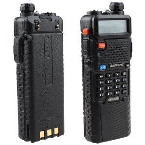 Baofeng UV-5R UHF 400-520 Mhz/VHF 136-174 Mhz 128CH Analogica 8W Radio dual band Precio + iva