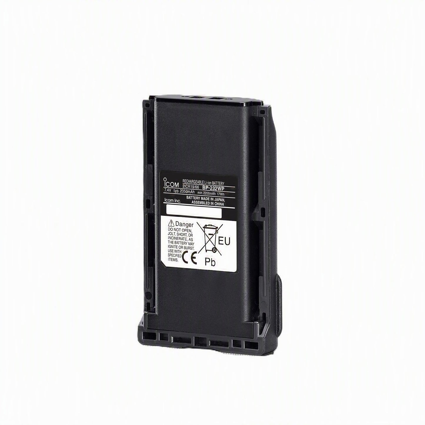 ICOM BP-232 Batería Original de Ion Litio 2350 mAh IP67 para equipos portátiles ICOM Precio + iva