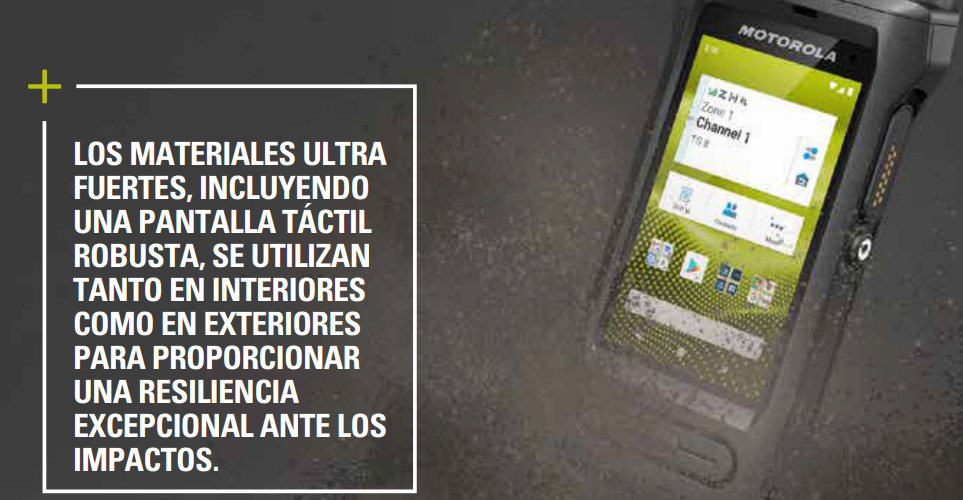 Motorola ION MOTOTRBO™ UHF 400-527MHz 1000CH Digital y analogico 4W Poc Radio PoC con cámara Todo está ON (A pedido por importación 10-12 semanas) Precio + iva