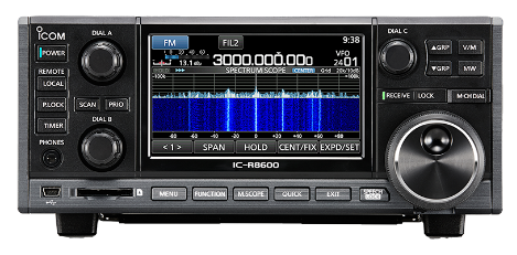 ICOM IC-R8600 Banda super ancha de 10 kHz a 3 GHz 200CH Memoria Radio de Comunicaciones (A pedido por importación) Precio +iva