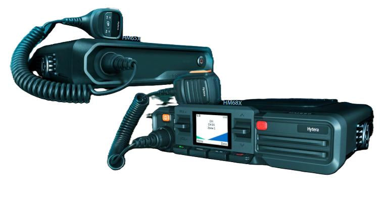 Hytera HM686L UHF2 450-527 Mhz 512CH DMR Tier II Analogico 25W Radio móvil digital profesional Low Power 5/25W, GPS,BT,DMR Tier II conventional, LCD screen Precio + iva