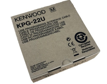 Kenwood KPG-22UM Cable de programación para equipos portátiles con entrada de audio de 2 pines Precio + iva