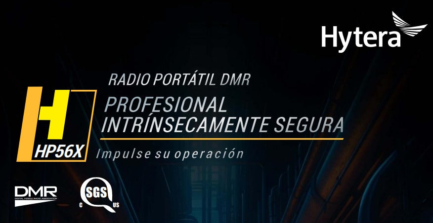 Hytera HP506 UL913 VHF 136-174 MHz 256CH Digital DMR y Analogico 5W Intrinsicamente Seguro 5W Radio Digital y Analogico, parlante antimagnetico, con cancelación de ruido IP67 Precio + iva