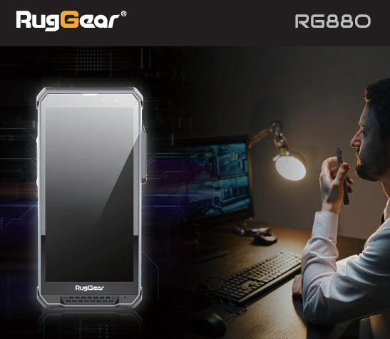 RugGear RG880 Smartphone Android™ 14, con GMS 4G LTE IP68 103dB Qualcomm® Snapdragon™ MIL-STD-810H Doble Nano Sim robusto para multitarea de misión crítica Precio +iva