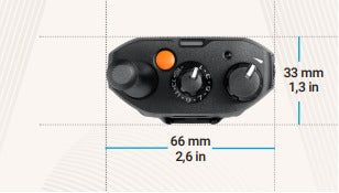 Motorola APX N30 Radio portátil de dos vías APX N30 P25 800 MHz de banda única, Batería 2850 mAh, OTAP, Wifi, Bluetooth Precio + iva