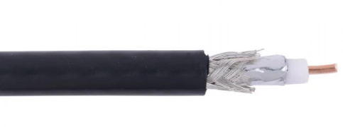 Comkit RG-58U-REEL Carrete de 305 mts de cable coaxial 1/4” Multifilar flexible 101pF/m 50Ω 66% 130Ω/Km >90dB 3.0KVms 41GHz 2.5Kw Precio + iva