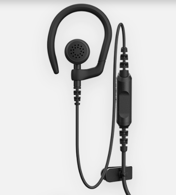 Motorola PMLN8337 Auricular único IMPRES™ de 1 cable con gancho removible, audio fuerte, negro Precio + iva