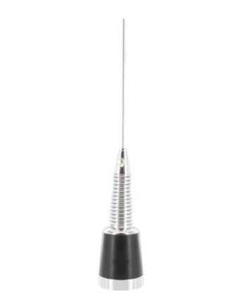 COMKIT CK-MV150 Antena móvil VHF 5/8 de onda de 3 dB de ganancia. Rango 136 a 174MHz, con base para montaje NMO. Incluye resorte Precio + iva