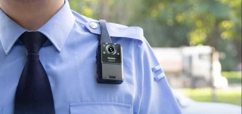 Hytera GC550PRO Bodycam profesional para personal de seguridad con 128GB IP67 Batería no removible de 2.100 mAh Campo de visión 118° Pantalla de 2" Precio + iva