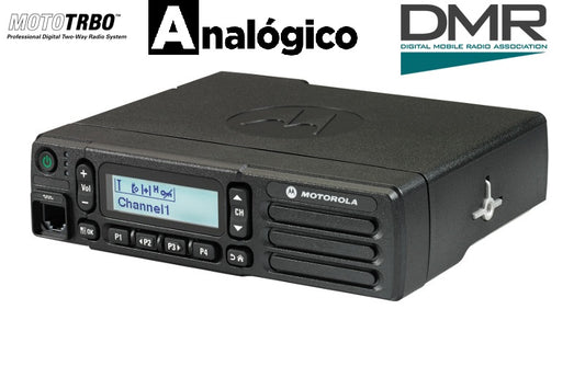 Motorola DEM™ 500 MOTOTRBO™ VHF 136-174 Mhz 128CH Digital y Analogico 45W Radio móvil ¡Con el MOTOTRBO DEM500, estás siempre un paso adelante! Precio +iva