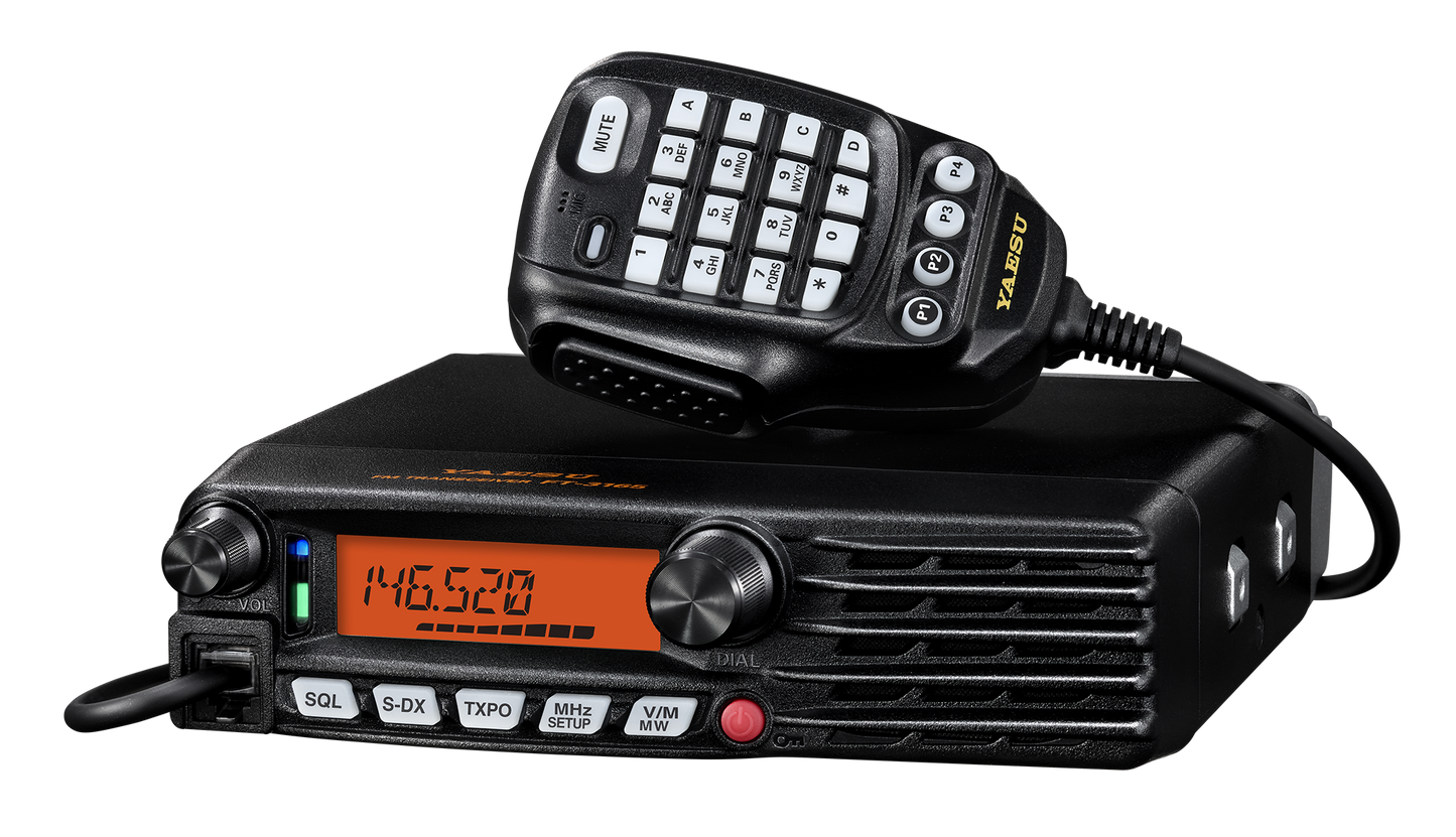 Yaesu FT-3165R (Sin ASP) VHF FM 144 MHz 220CH Memoria 65W Radio móvil o base 5W audio, Función Super-DX calidad de audio Precio + iva