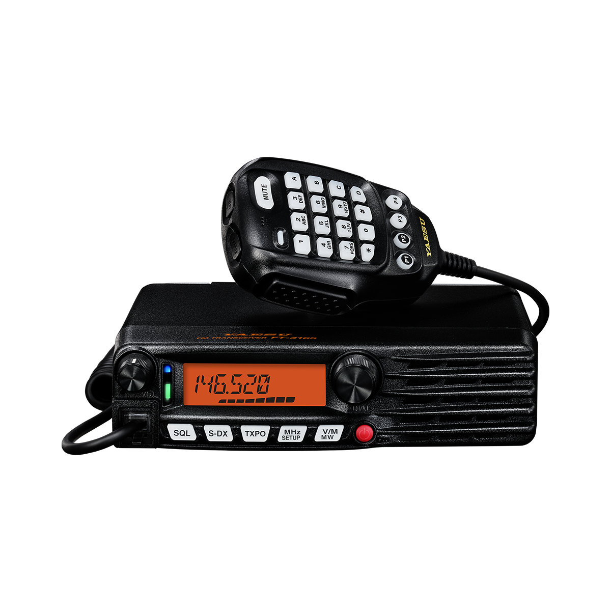 Yaesu FT-3165R (Sin ASP) VHF FM 144 MHz 220CH Memoria 65W Radio móvil o base 5W audio, Función Super-DX calidad de audio Precio + iva