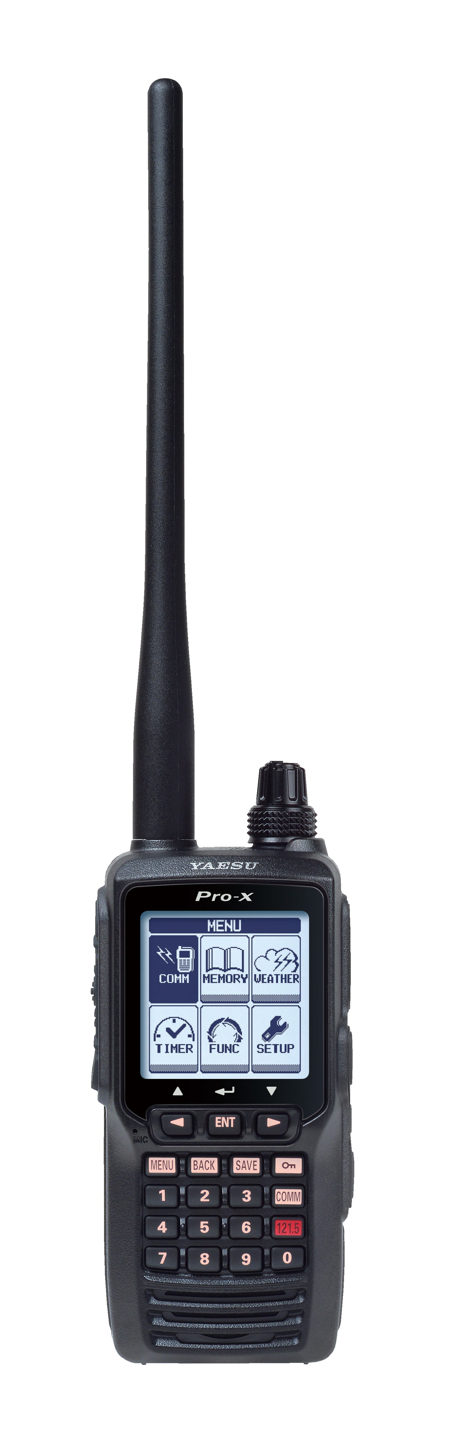 YAESU FTA-550L 200CH Radio de banda aérea IPX5 MIL-STD-810F NOAA, VOR, ILS, NAV Precio + iva