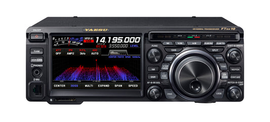 YAESU FT-DX10D Radio móvil SDR compacto HF/50MHz 100W (A pedido por importación)Precio + iva