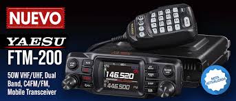 Yaesu FTM-200DR C4FM/FM VHF/UHF 108 MHz a 999,995 MHz 50W Radio móvil de doble banda Precio + iva