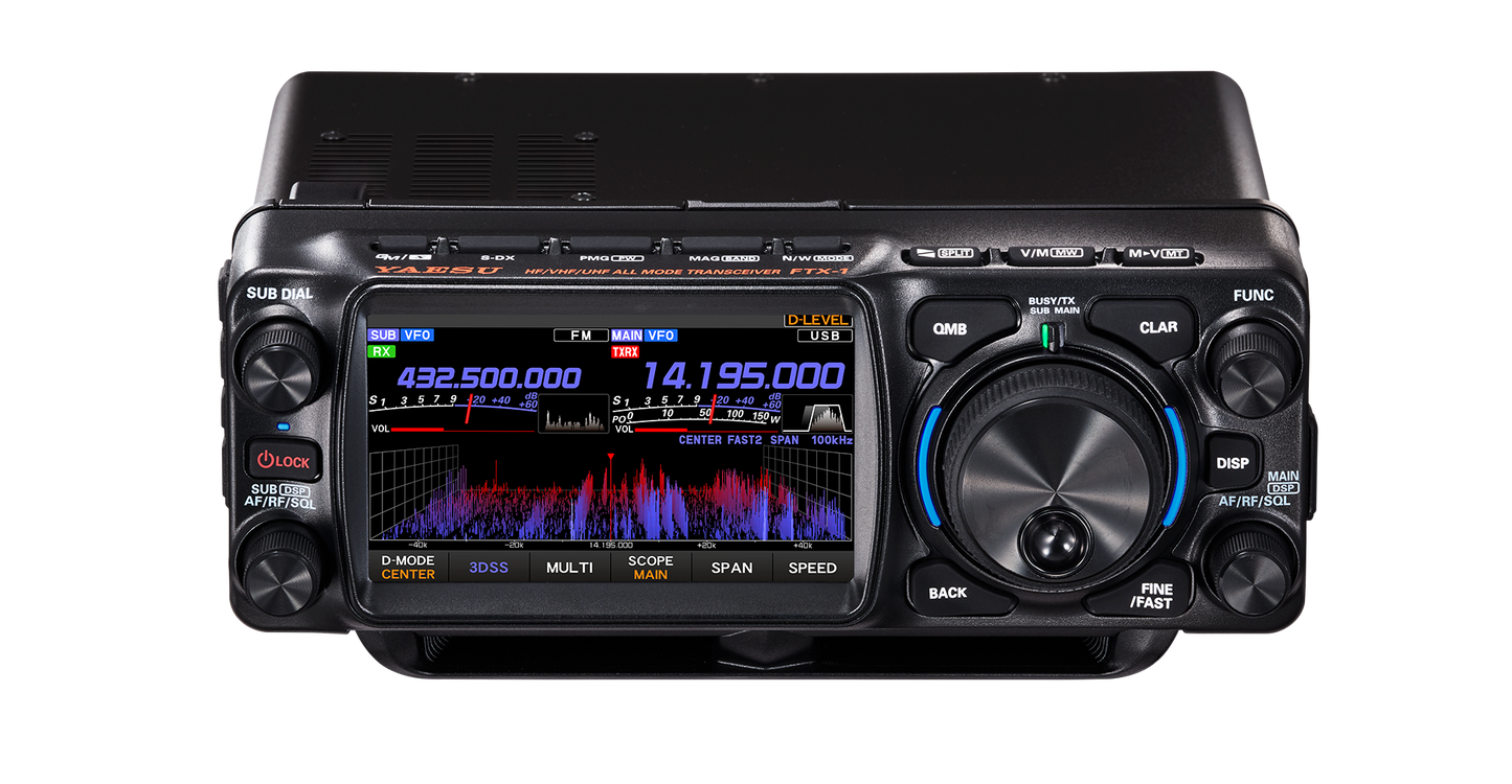 Yaesu FT X-1 Optima HF/50/144/430MHz 100W SDR Radio Base multimodo QRP HF, 6M, 2M, 70CM (A pedido por importación) Precio + iva