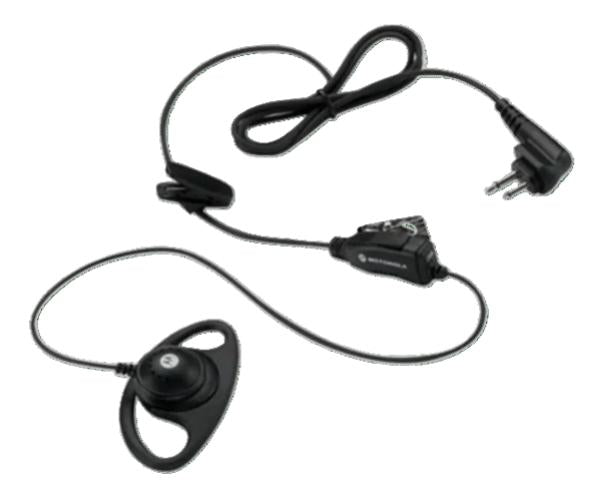 Motorola HKLN4599 Audifono tipo D auricular con PTT, Mic, conector liso, sin PVC para EP350/EP350MX/EP450/DEP450/R2 Precio + iva