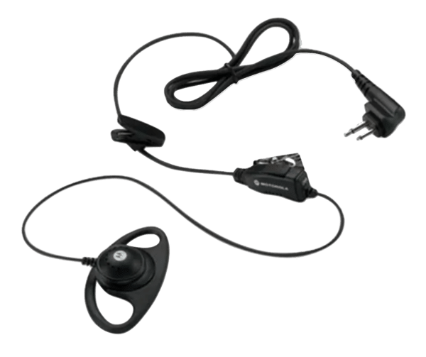 Motorola HKLN4599 Audifono tipo D auricular con PTT, Mic, conector liso, sin PVC para EP350/EP350MX/EP450/DEP450/R2 Precio + iva
