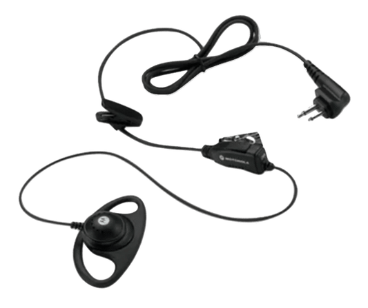 Motorola HKLN4599 Audifono tipo D auricular con PTT, Mic, conector liso, sin PVC para EP350/EP350MX/EP450/DEP450/R2 Precio + iva