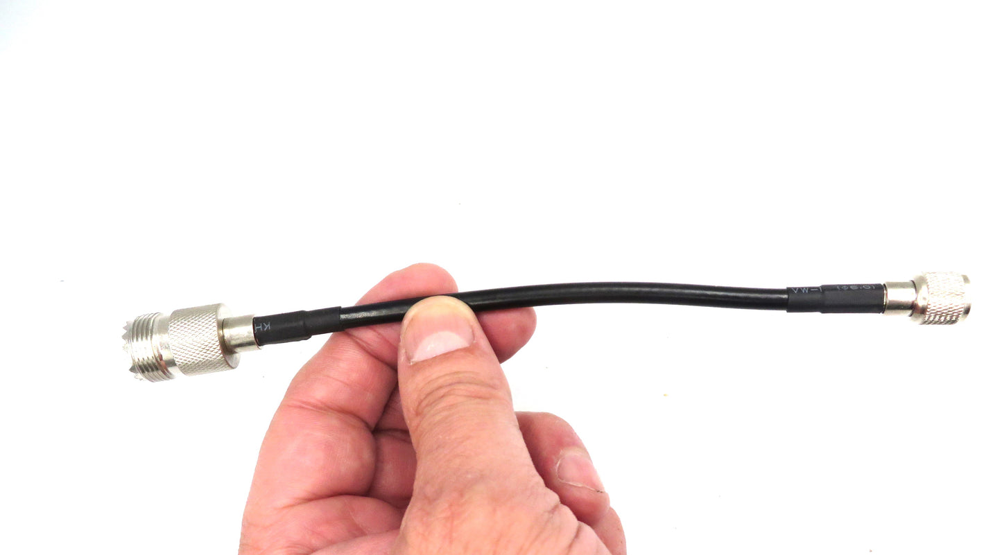 Adaptador para antena Generico HKN9557AG para equipos móviles Motorola Adaptador PL259/mini-UHF Motorola Precio + iva