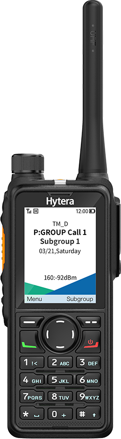 Hytera HP786 VHF- 136-174 MHz 1024CH DMR Tier II 4W Radio digital display ámbar y Man Down Precio +iva