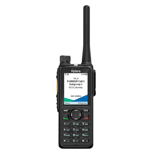 Hytera HP786 UHF3 350-470 MHz 1024CH Digital y Analogico 4W Radio digital DMR Tier II display ámbar y Man Down Precio +iva