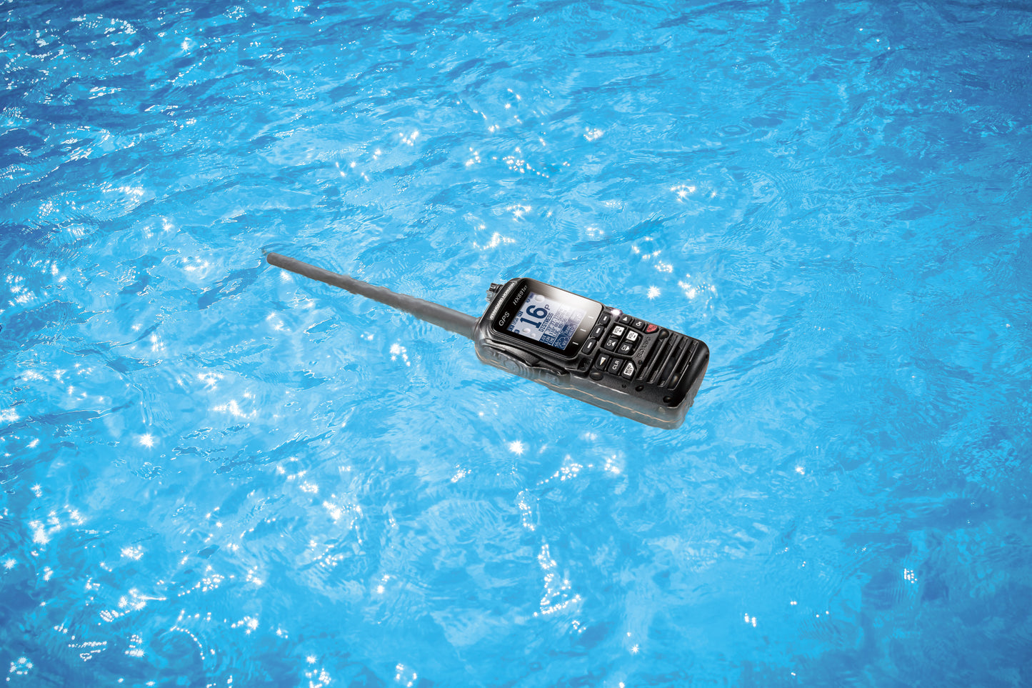 Standard Horizon HX-891BT Solid Black VHF Portátil marino flotante IPX8 DSC Clase H de 6W MIL-STD-810F MOB, Bluetooth, GPS, NOAA, Strobe light Precio + iva