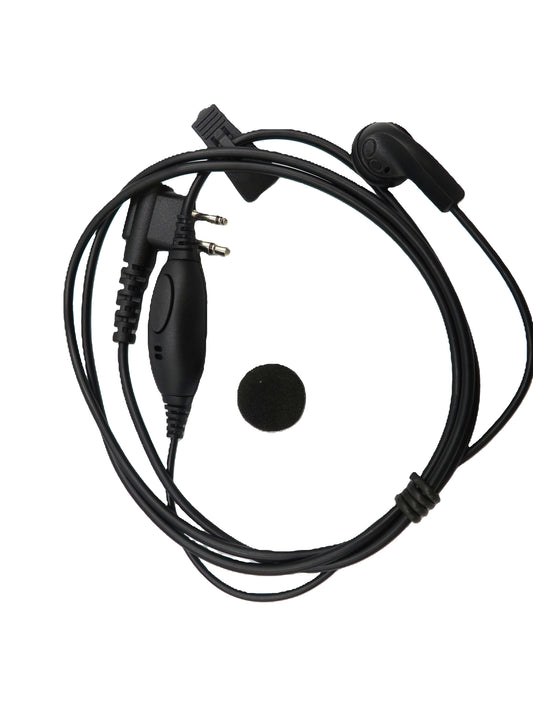 Genérico E-1326S Auricular simple en línea con botón de PTT para EP350MX EP450 R2 DEP250 DEP450 Analogicos Precio + iva