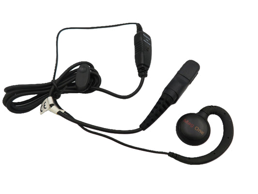 Mag One PMLN5727A auricular giratorio con micrófono en línea y PTT. * Serie DGP 5000 / 8000 versión e. y Dep550e Dep570e Precio + iva