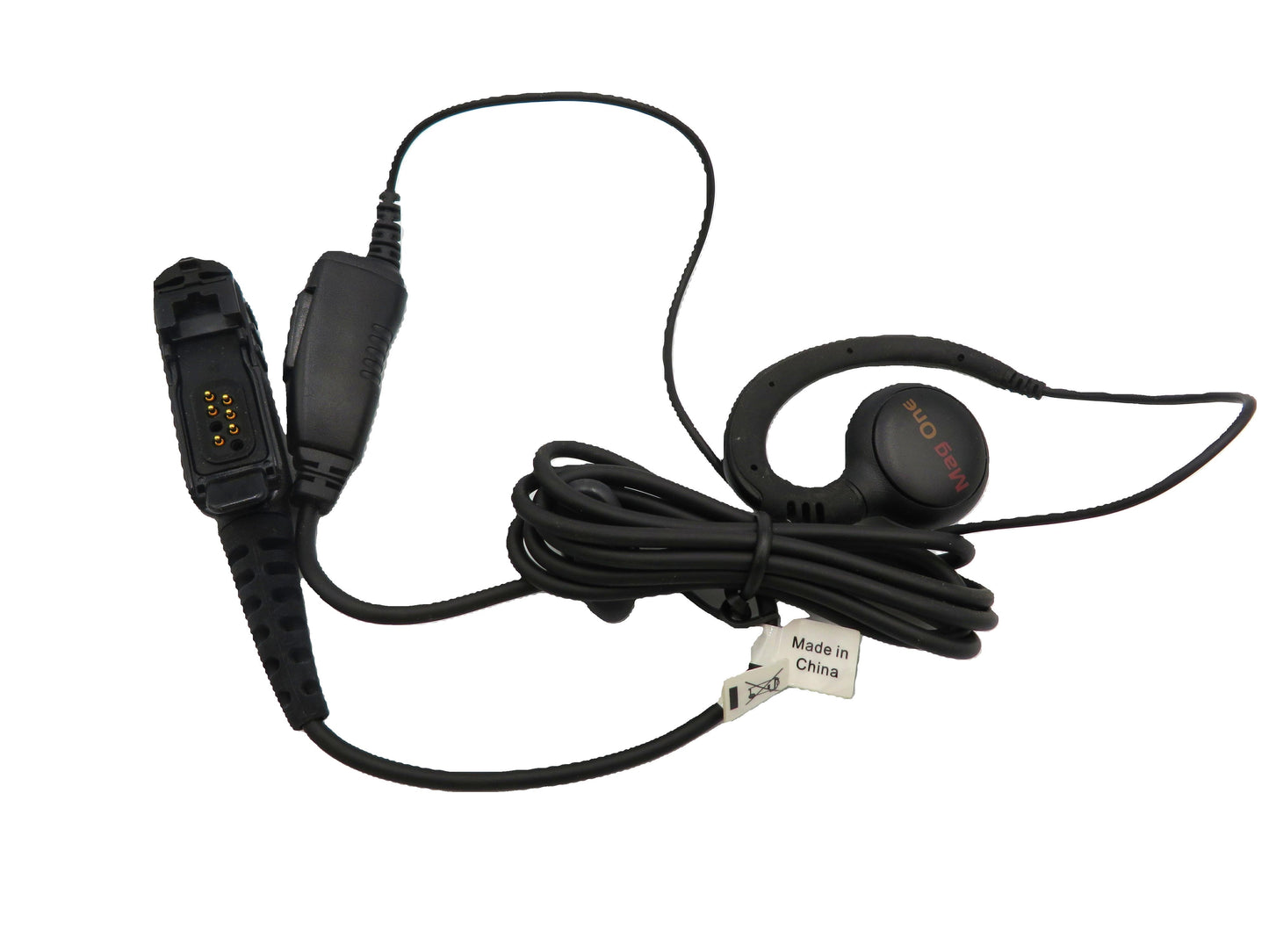 Mag One PMLN5727A auricular giratorio con micrófono en línea y PTT. * Serie DGP 5000 / 8000 versión e. y Dep550e Dep570e Precio + iva