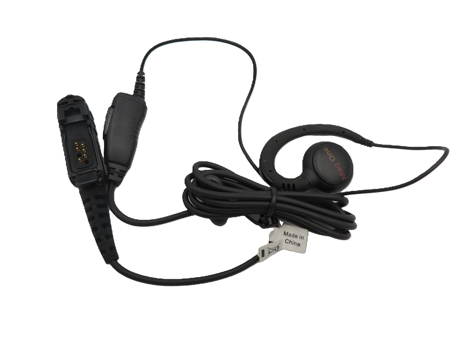 Mag One PMLN5727A auricular giratorio con micrófono en línea y PTT. * Serie DGP 5000 / 8000 versión e. y Dep550e Dep570e Precio + iva