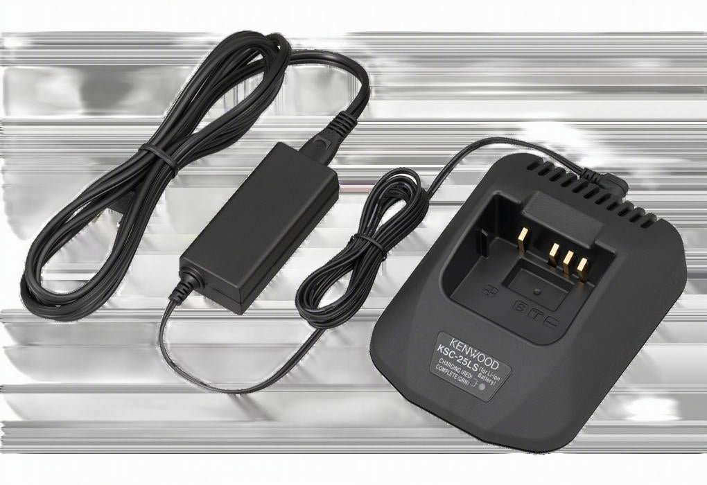 Kenwood KSC-25LSE Cargador rápido de sobremesa para baterías Ni-Cd, Ni-MH y Li-Ion para portátiles Serie NX-3000 Precio + iva