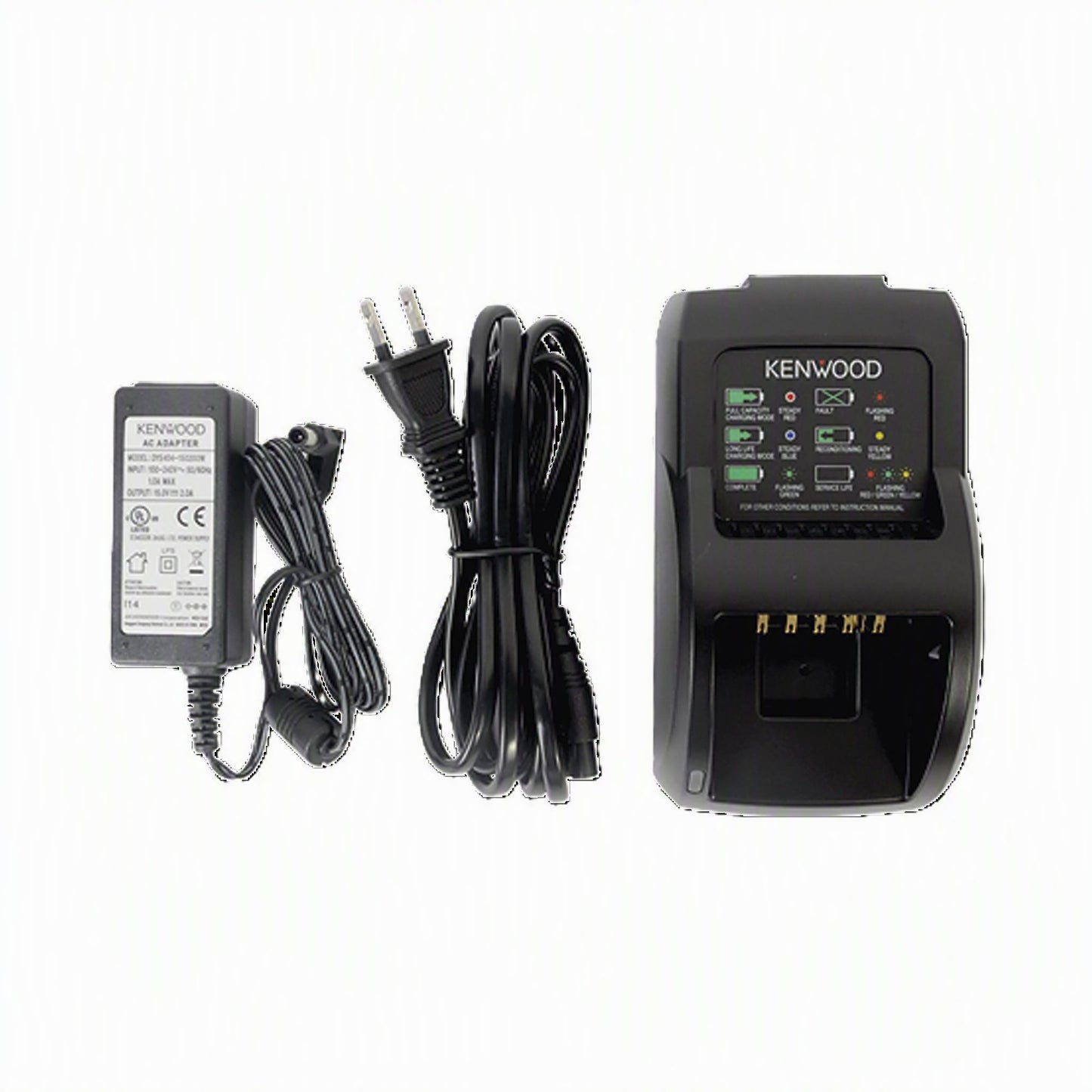 Kenwood KSC-Y32K Cargador rápido individual de sobremesa para baterías KNB-L1 - KNB-L2 - KNB-L3 series NX-5000 Precio + iva